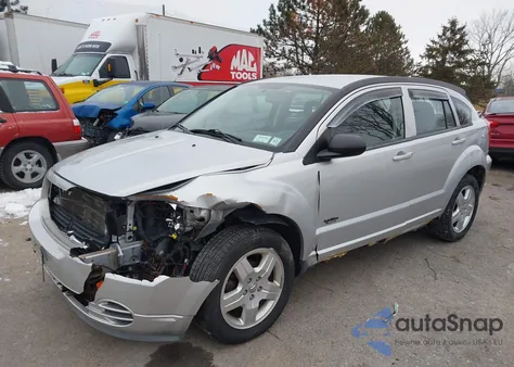 2009 Dodge Caliber Sxt z USA, uszkodzony, nr VIN 1B3HB48C19D198419